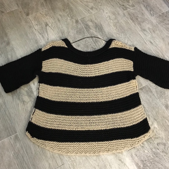 NWOT FREE PEOPLE Chunky Knit Oversized Sweater - Picture 3 of 5